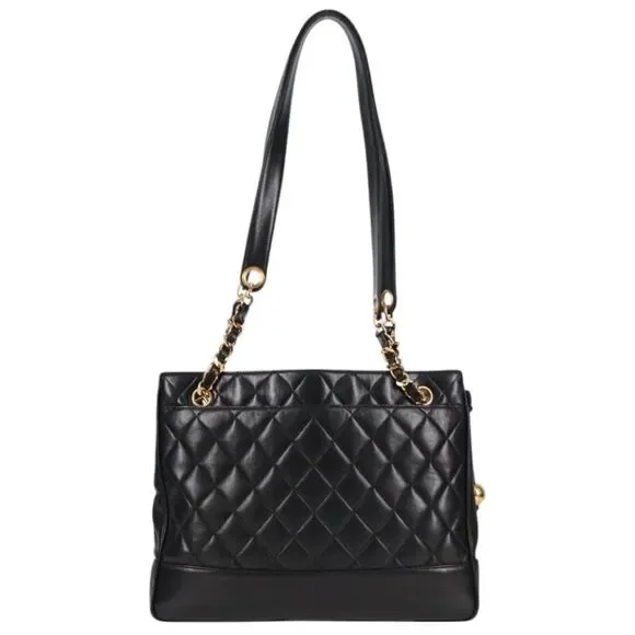 ✅AUTH✅CHANEL LAMBSKIN QUILTED BAG - Picture 2 of 16